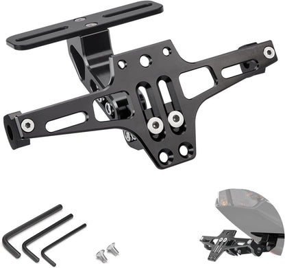 Motorcycle License Plate Bracket Fender Eliminator Kit Universal Motorcycle Tail Tidy Motorcycle License Plate Holder Mount