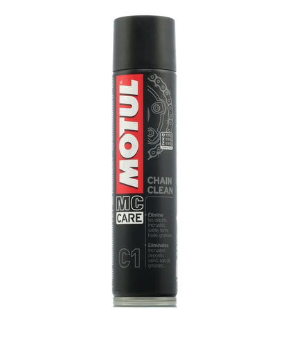 Motul C1 Chain Cleaner Spray for Bikes | Removes Grease, Oil & Dirt | High-Performance Chain Cleaning | Safe for O-Ring, X-Ring & Z-Ring Motorcycle Chains