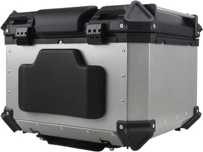 Motorcycle Luggage Box Back Cushion, Motorbike Damping Accessories, PU Leather 3cm Thickness Tail Box Passenger Backrest Support Damping Pad.