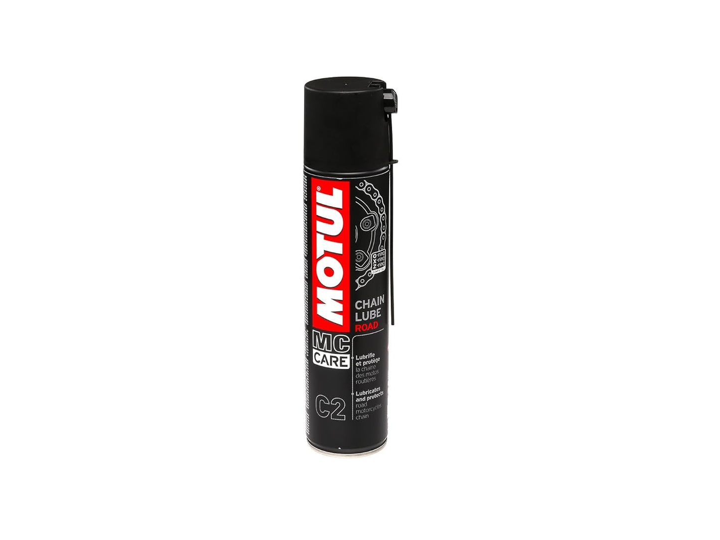 Motul C2 Motorcycle Chain Lube | Advanced Lubrication Spray for Bike Chains | Protects Against Wear & Corrosion, Improves Chain Life | Suitable for All Bikes