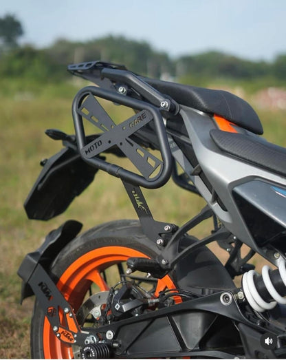 Rear Mudguard | Tyre Hugger | Mudguard | Splash Guard with 3MM Thickness Metal Clamp Only Suitable for KTM 200/250/390 KTM Adventure 250/390