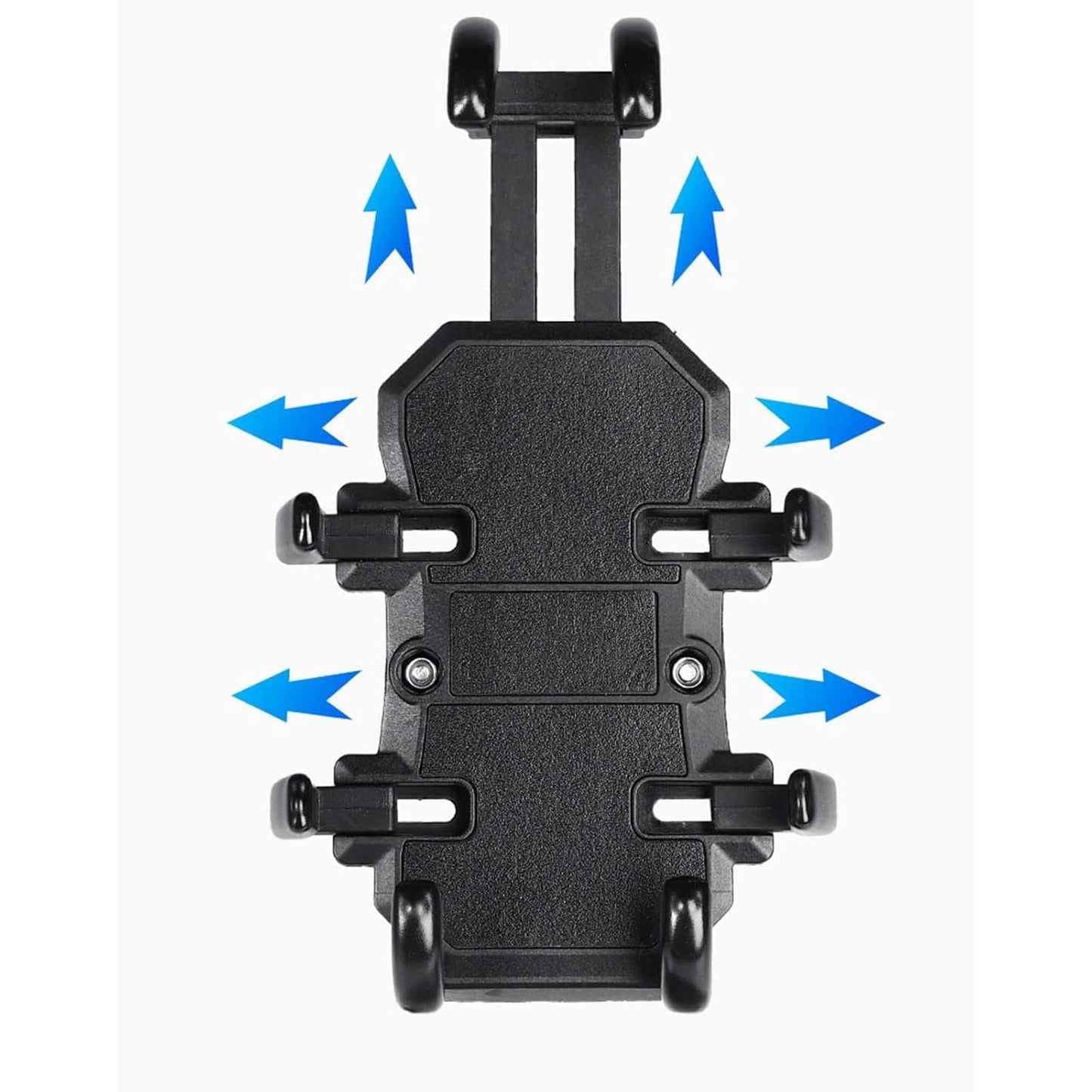 LGP LUNKAR GENUINE PARTS LGP 1311 Claw-Grip Waterproof Handlebar Mount Stand 360° Rotational with Dual Ball Adjustment Mechanism Mobile Phone Holder Mount Ideal for Maps and GPS Navigation (Black)