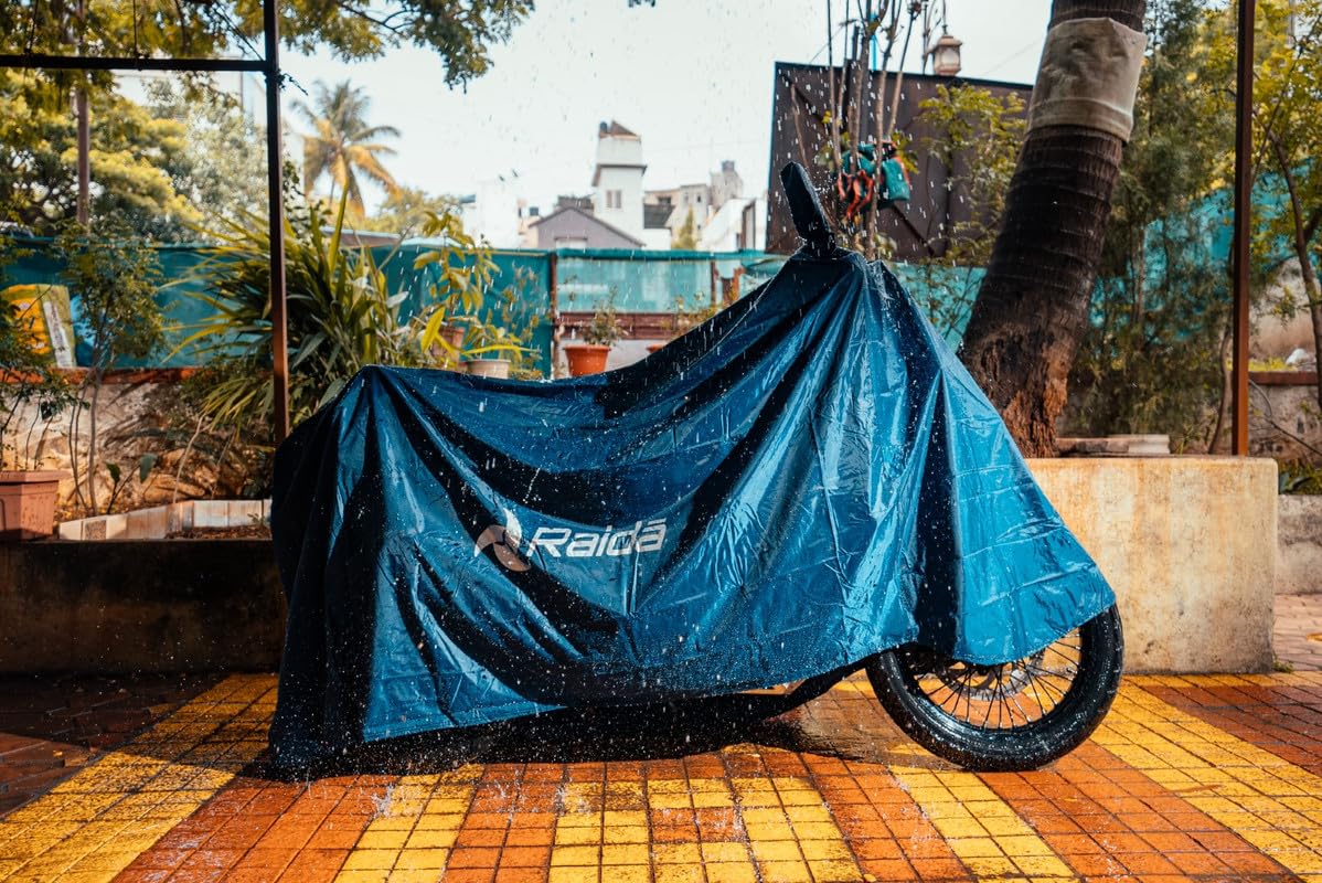 Raida RainPro Waterproof Bike Cover – (Navy Blue)