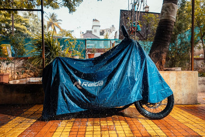 Raida RainPro Waterproof Bike Cover – (Navy Blue)