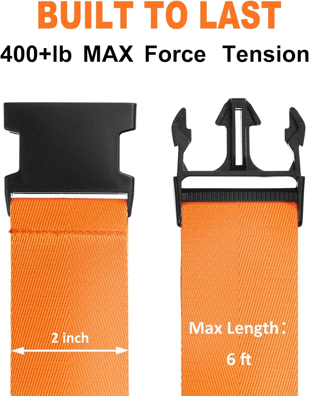 Adjustable Luggage Straps Suitcase Belts Travel Bag Accessories, 2 Meter