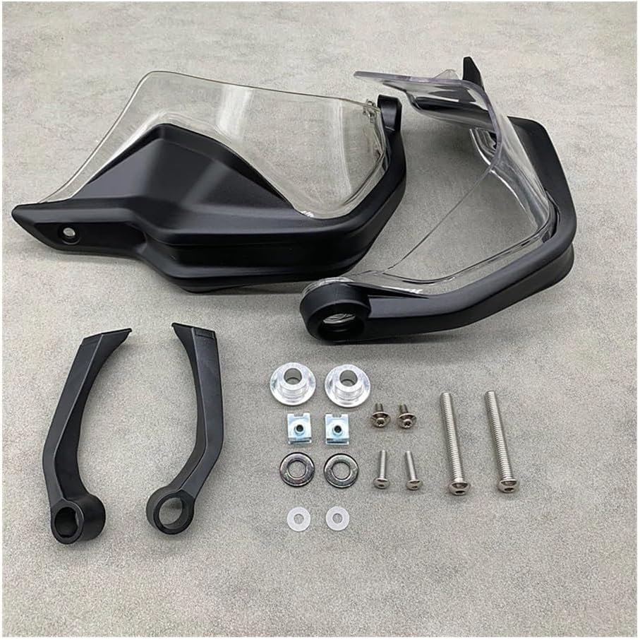 Motorcycle Hand Guards for G310GS G310 R1200GS (2013-2024) - Durable Handguard Protector Shields, Fits R1250GS Adventure & F900 Series - Enhanced Windshield Protection, 2PCS, Color: Smoke