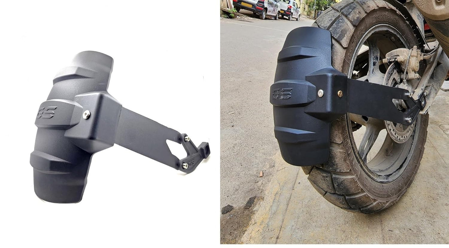 Rear Mudguard | Tyre Hugger | Mudguard | Splash Guard with 3MM Thickness Metal Clamp Only Suitable for G310R & G310GS