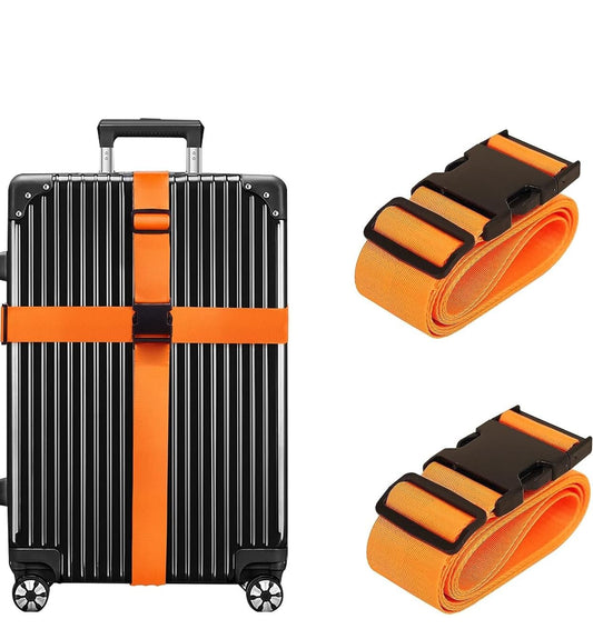Adjustable Luggage Straps Suitcase Belts Travel Bag Accessories, 2 Meter