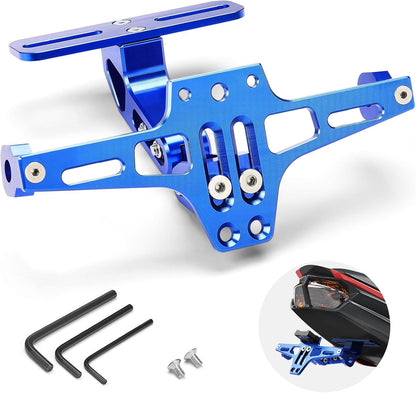Motorcycle License Plate Bracket Fender Eliminator Kit Universal Motorcycle Tail Tidy Motorcycle License Plate Holder Mount
