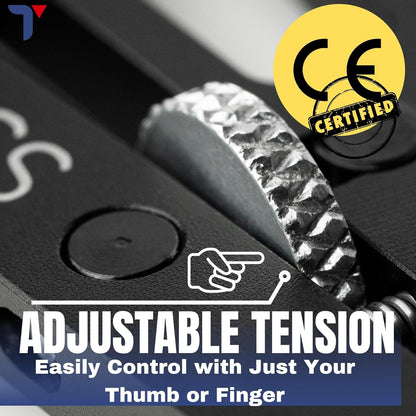GUB Durable Universal Motorcycle Throttle Lock, Control Assist - Wrist Support for Long Riding Trips, Adjustable Tension - Cruise Control Alternatives, Black