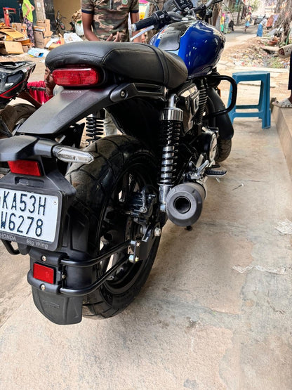 Premium Rear Reflector Tyre Hugger | Mudguard | Splash Guard For HON-DA HIGHNESS CB/RS 350