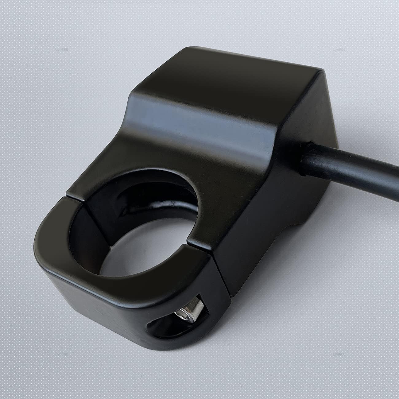 PVC Handlebar 1-Way Switch ATV Light Switch Waterproof PVC Plastic Toggle Switch for Motorcycle Light Bike Light Spotlight 7/8"(22MM) 1 Pc