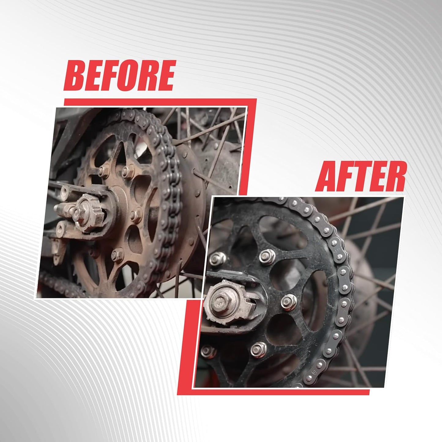 Motul C1 Chain Cleaner Spray for Bikes | Removes Grease, Oil & Dirt | High-Performance Chain Cleaning | Safe for O-Ring, X-Ring & Z-Ring Motorcycle Chains