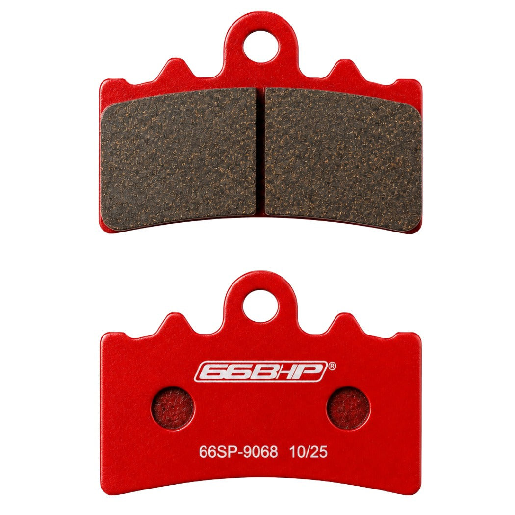 66BHP Semi-Ceramic Brake Pads for BAJAJ DOMINAR 400 (UG19)