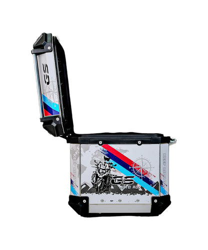 LGP Premium Aluminum Graphics 45 Liters Top Box