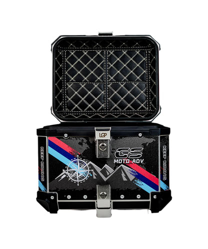 LGP Premium Aluminum Graphics 45 Liters Top Box