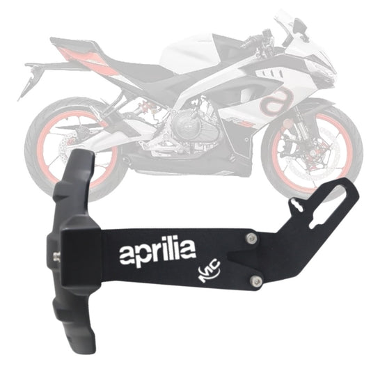 Motorcycle Rear Tyre Hugger Mudguard Splash Guard with Only Suitable for APRILIA RS 457, Black