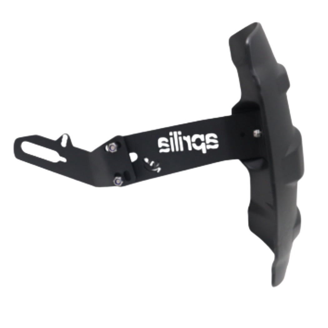 Motorcycle Rear Tyre Hugger Mudguard Splash Guard with Only Suitable for APRILIA RS 457, Black