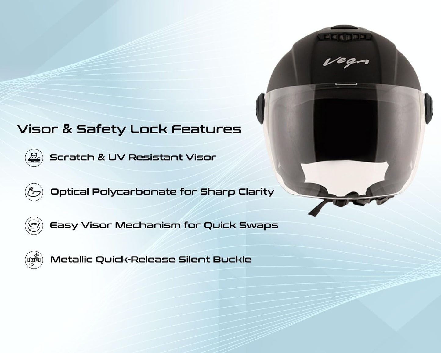 Vega Aster Dx ISI Certified Helmet