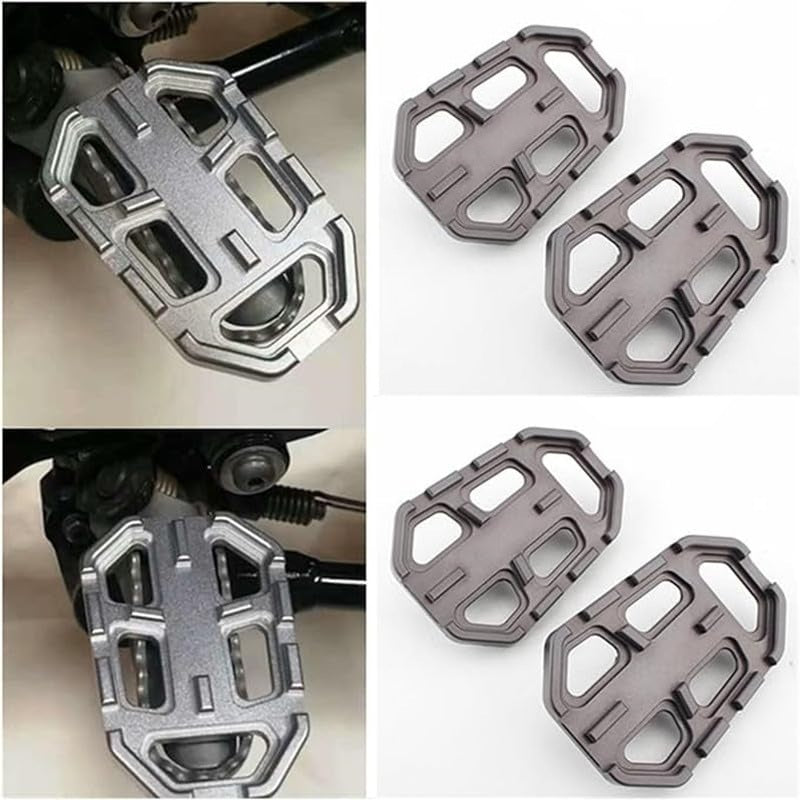 GUB Motorcycle Wide Foot Pegs Pedals Rest Footrest Footpeg Extention Enlarge Parts for G310GS G310R R1200GS R1250/ADV S1000XR F750GS F850GS R9T R NineT Scrambler RnineT R Nine T Urban GS