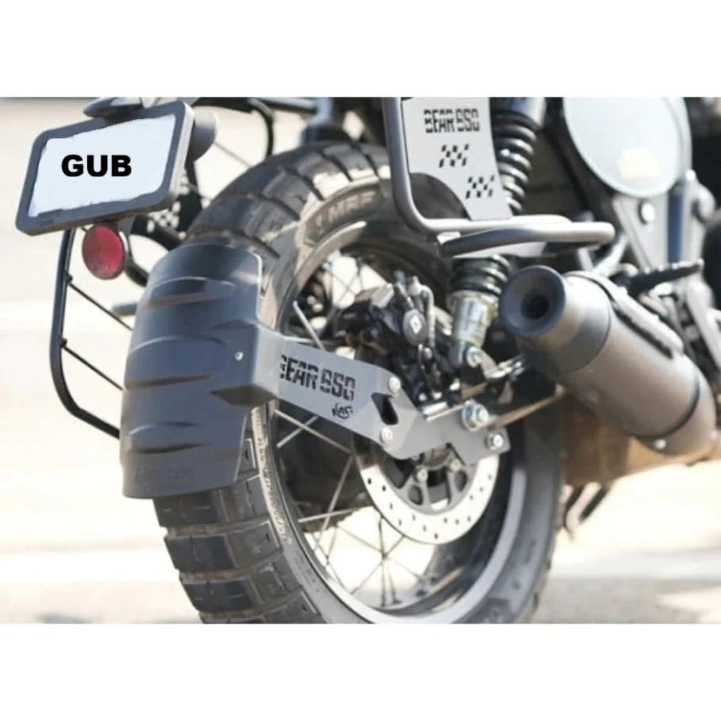 Tyre Mudguard/Rear Mudguard Bracket with Rear Reflector Tyre Hugger Vehicle Splash Guard for RE BEAR 650