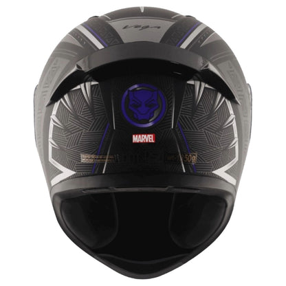 Vega Bolt Marvel Black Panther Edition Matte Finish Helmet