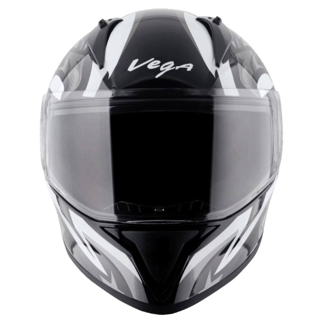 GUB Vega Bolt Speedx ISI and DOT Certified Full Face Helmet for Men with Clear Visor