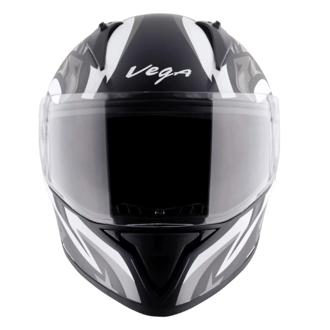 GUB Vega Bolt Speedx ISI and DOT Certified Full Face Helmet for Men with Clear Visor