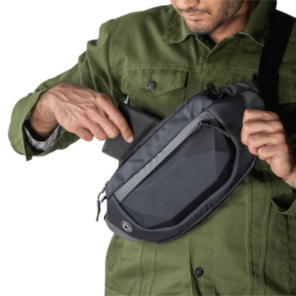 Carbonado Rock Waist Pouch - Black