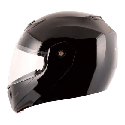 Vega Crux ISI Certified Flip-Up Helmet for Men and Women with Clear Visor