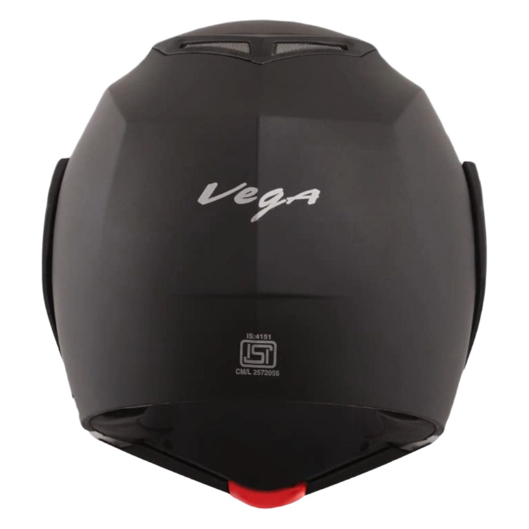 GUB Vega Crux ISI Certified Flip-Up Helmet for Men and Women with Clear Visor