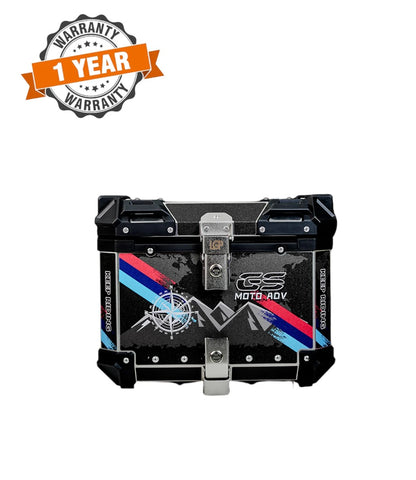 LGP Premium Aluminum Graphics 45 Liters Top Box
