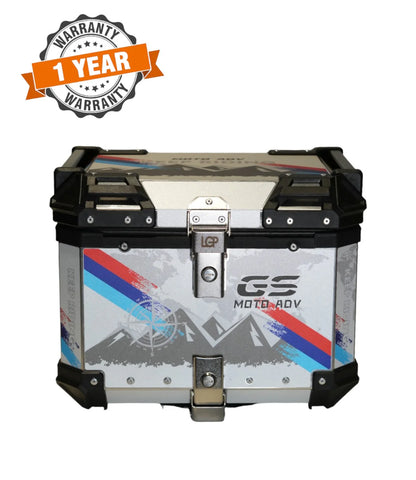 LGP Premium Aluminum Graphics 45 Liters Top Box
