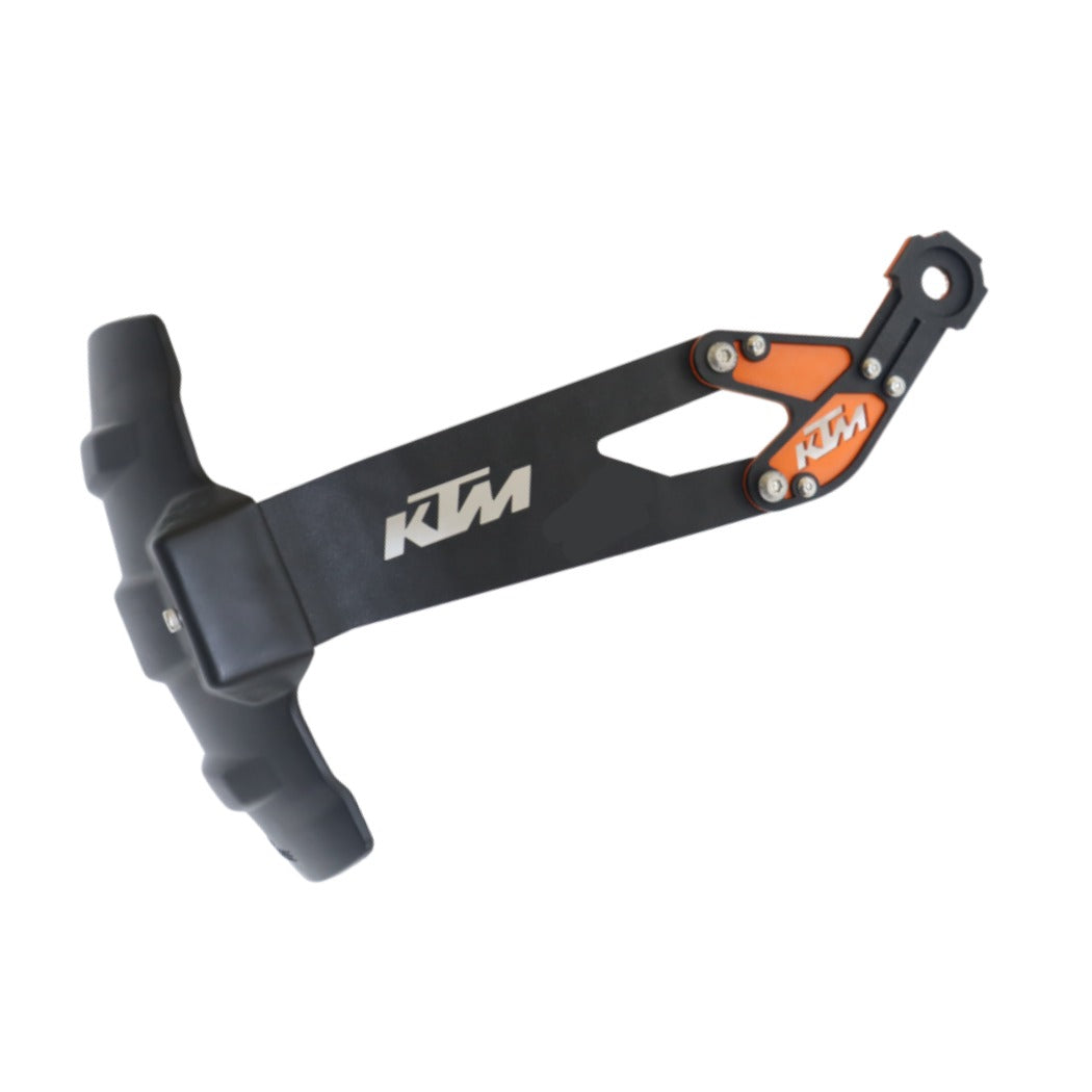 Tyre Hugger | Mudguard | Splash Guard with 3MM Thickness Metal Clamp Mudguard for KTM Adventure 390X (2025)