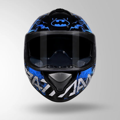 STUDDS DRIFTER BATMAN EDITION HELMET WITH DUAL VISOR ISI AND DOT CERTIFICATION