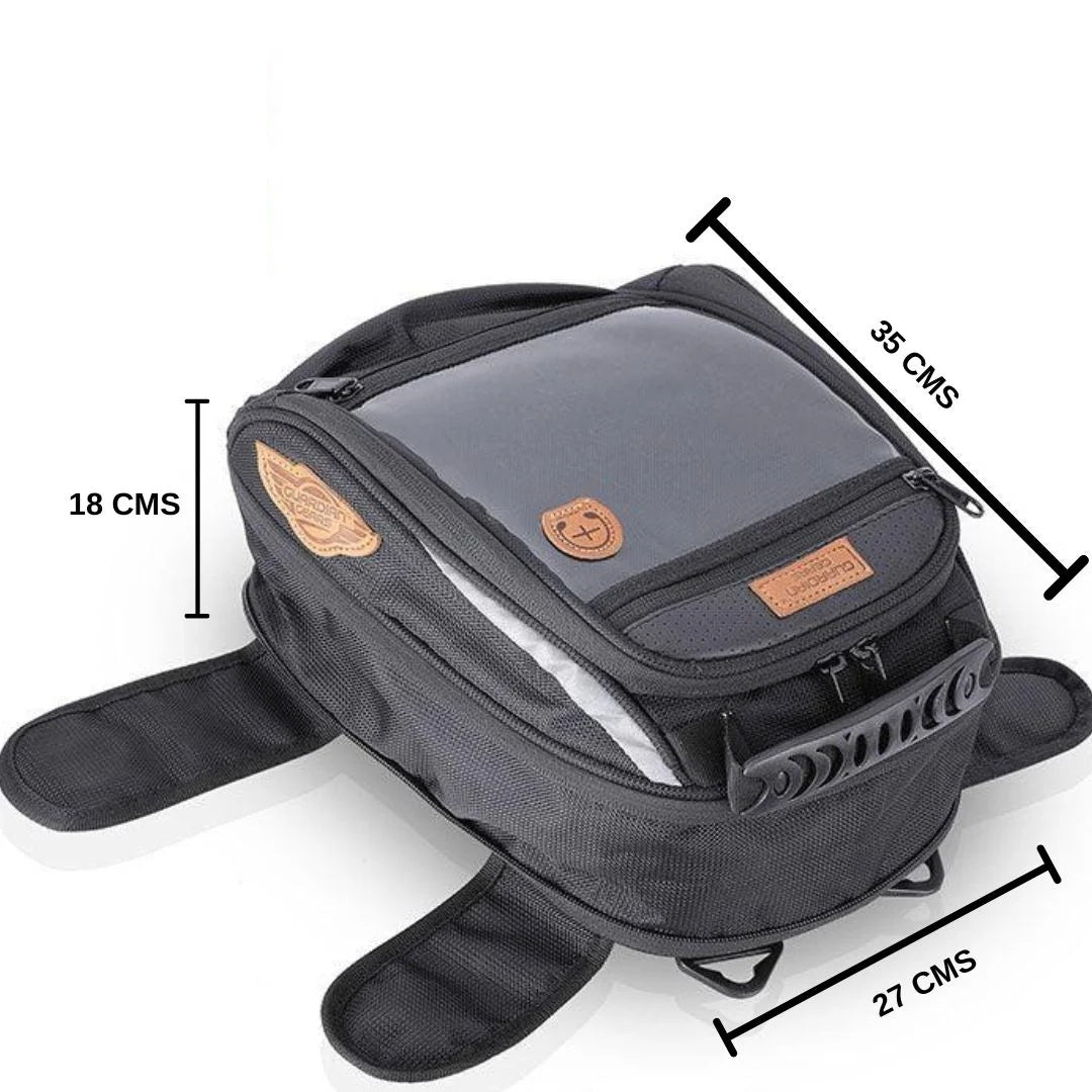GUB Guardian Gears Universal Magnetic 18L Tank Bag with Rain Cover