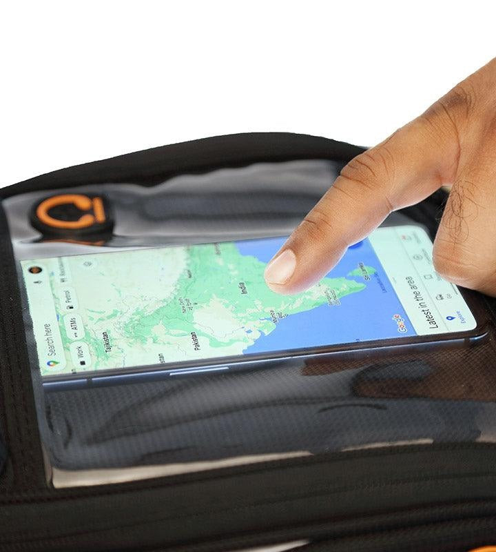 GUB Guardian Gears Universal Magnetic 18L Tank Bag with Rain Cover