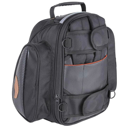 GUARDIANGEARS Jaws 28L Magnetic Tank Bag with Waterproof Rain Cover for All Motorcycles with Metal Tank from 100CC to 1000CC