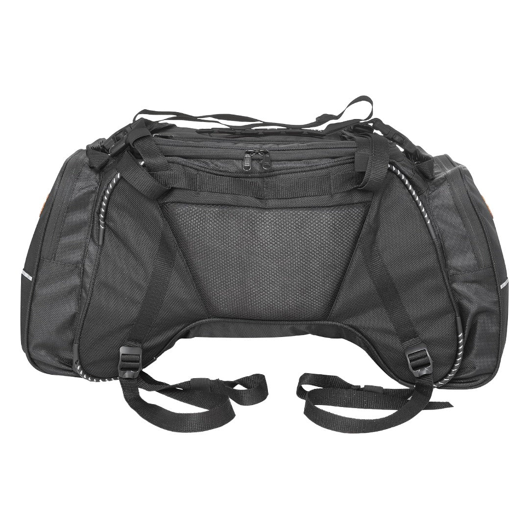 GUB GUARDIANGEARS Rhino Mini 50L Tail Bag with Rain Cover fits on All Motorcycles from 100CC to 1000CC, Polyester