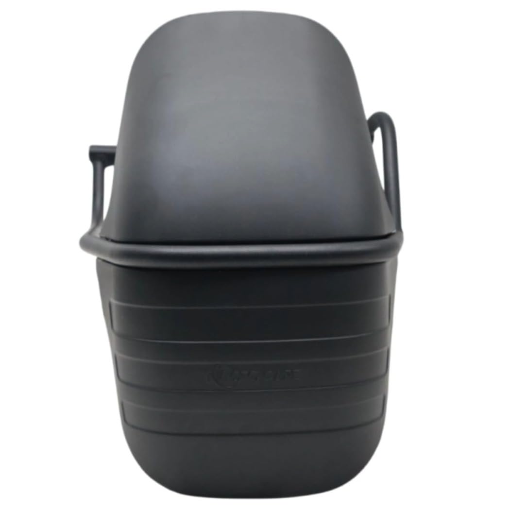 Type 2 Tyre Hugger Rear Mudguard for Royal Enfield Guerrilla 450 – Heavy Duty Plastic Splash Guard with Metal Clamp, Easy Install, Black