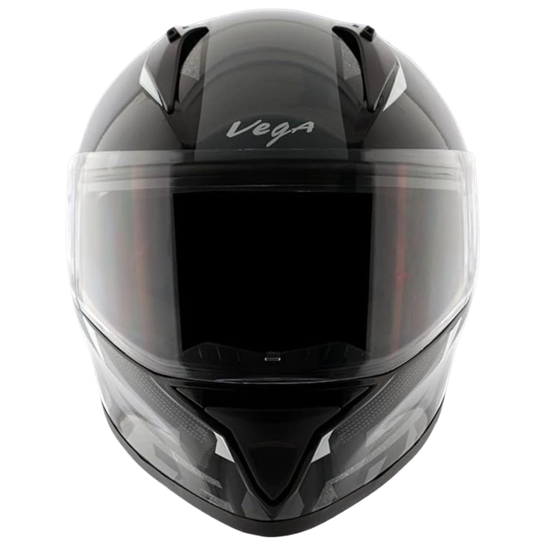 Vega Bolt Macho Black Grey Helmet