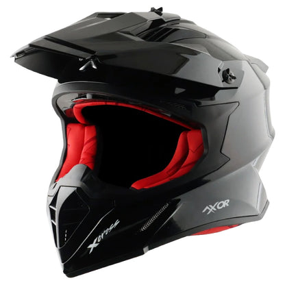 Axor X Cross ISI ECE DOT Certified Full Face Dual Sport Peak Off Road Helmet for Men and Women