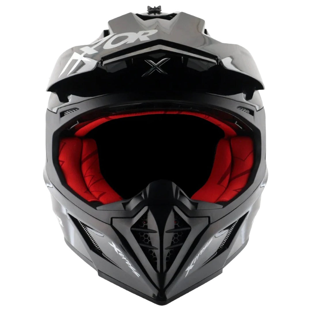 Axor X Cross ISI ECE DOT Certified Full Face Dual Sport Peak Off Road Helmet for Men and Women