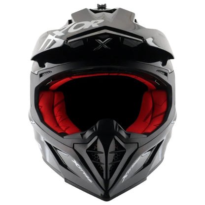 Axor X Cross ISI ECE DOT Certified Full Face Dual Sport Peak Off Road Helmet for Men and Women