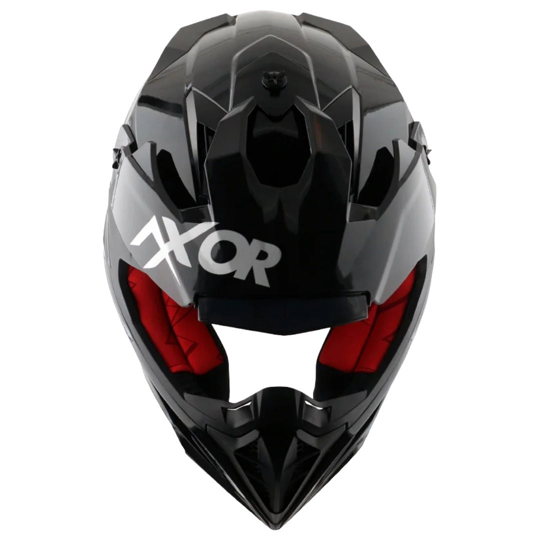 Axor X Cross ISI ECE DOT Certified Full Face Dual Sport Peak Off Road Helmet for Men and Women