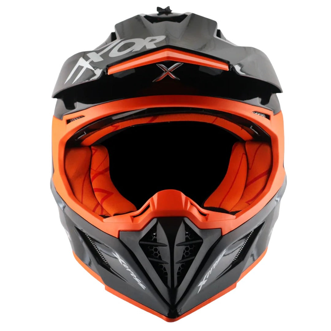 Axor X Cross ISI ECE DOT Certified Full Face Dual Sport Peak Off Road Helmet for Men and Women