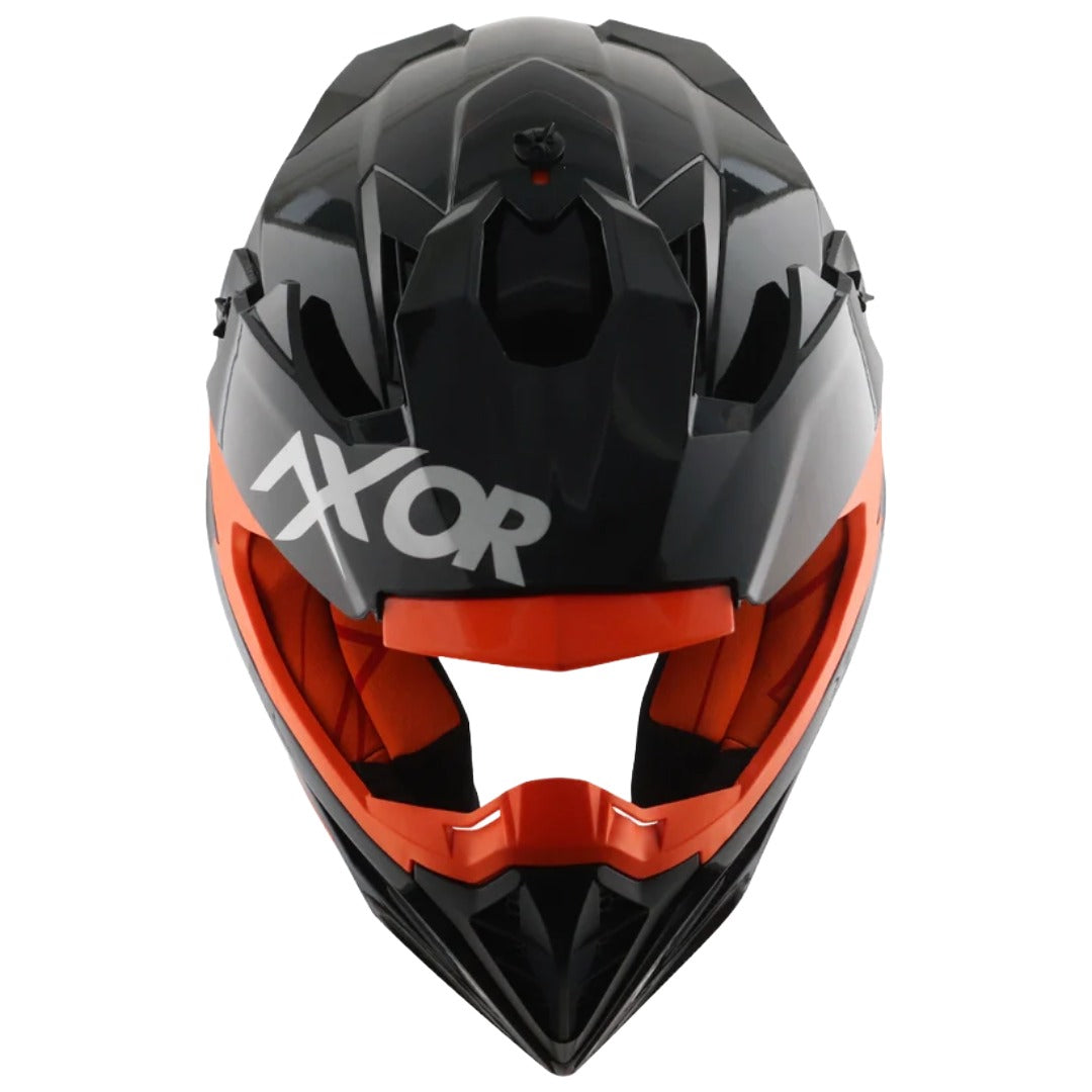 Axor X Cross ISI ECE DOT Certified Full Face Dual Sport Peak Off Road Helmet for Men and Women