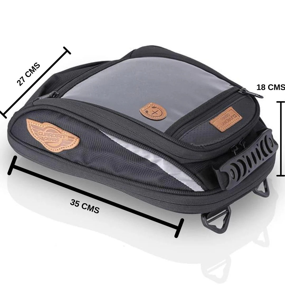 GUB Guardian Gears Universal (Non-Magnetic) 18L Tank Bag with Rain Cover