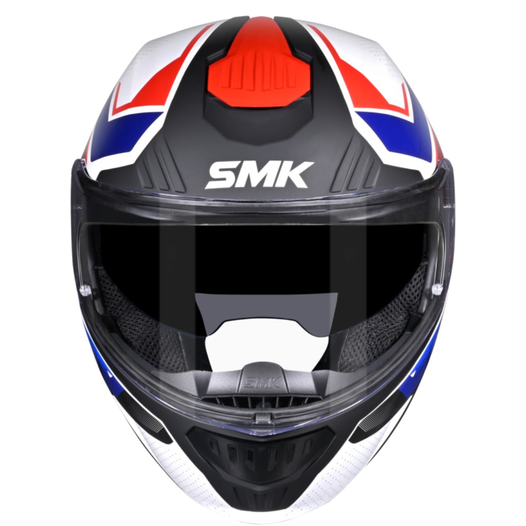 GUB SMK Gullwing Supertour Flip Up Dual Visor Helmet for Men, Women, ISI DOT ECE 22.06 Certified