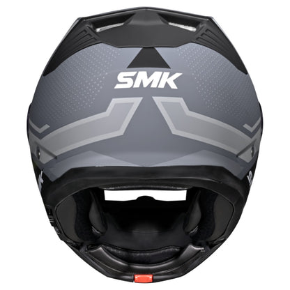 SMK Gullwing Supertour Flip Up Dual Visor Helmet for Men, Women, ISI DOT ECE 22.06 Certified